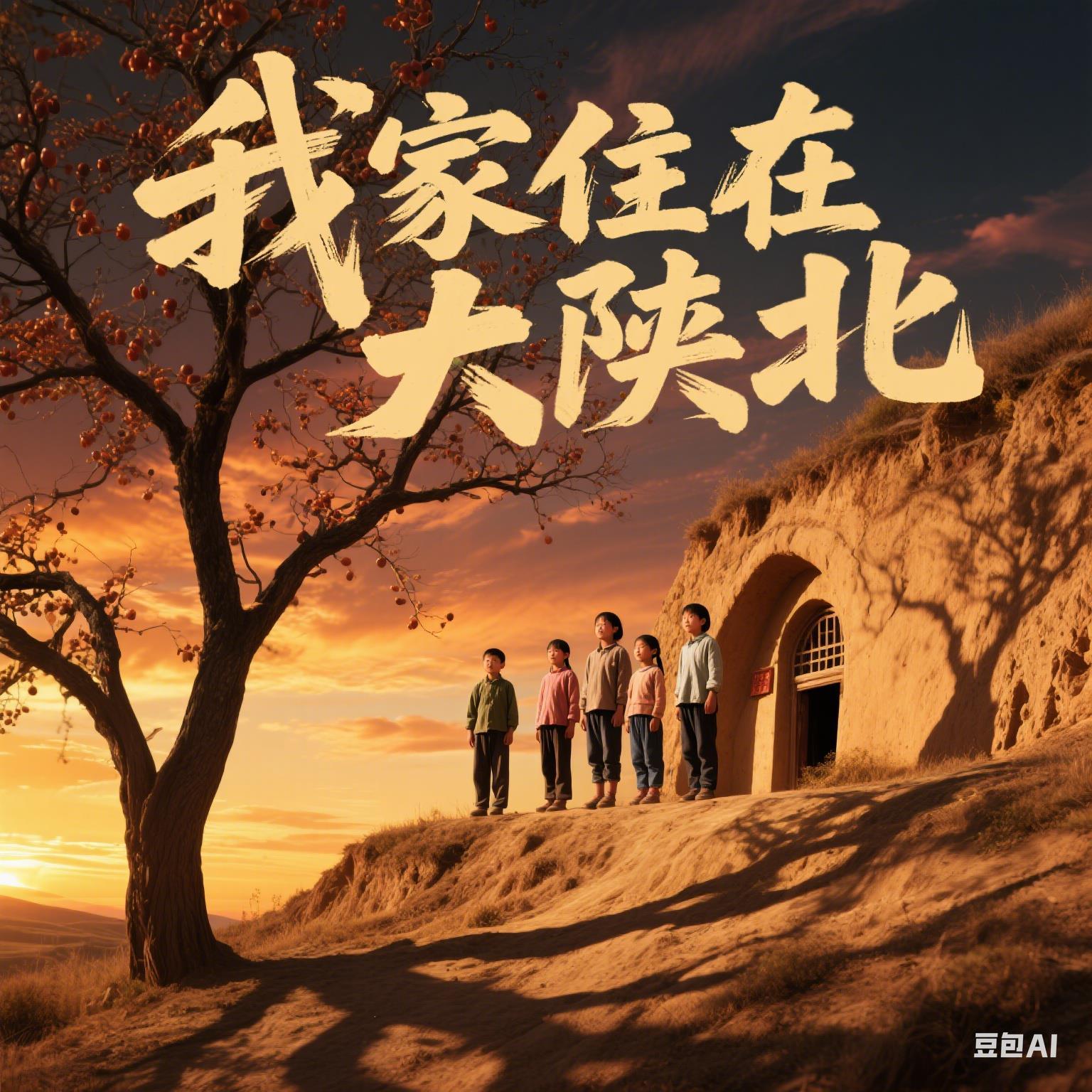我家住在陕西韩城县